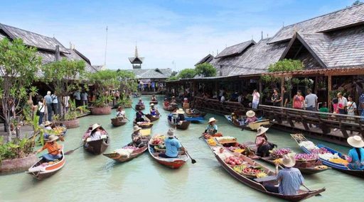 Chợ nổi Bốn miền Pattaya